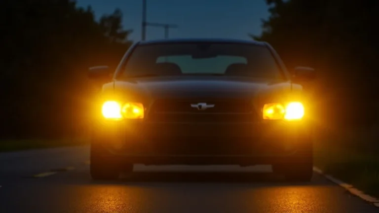 Yellow Versus White Fog Lights A Simple Guide for Drivers
