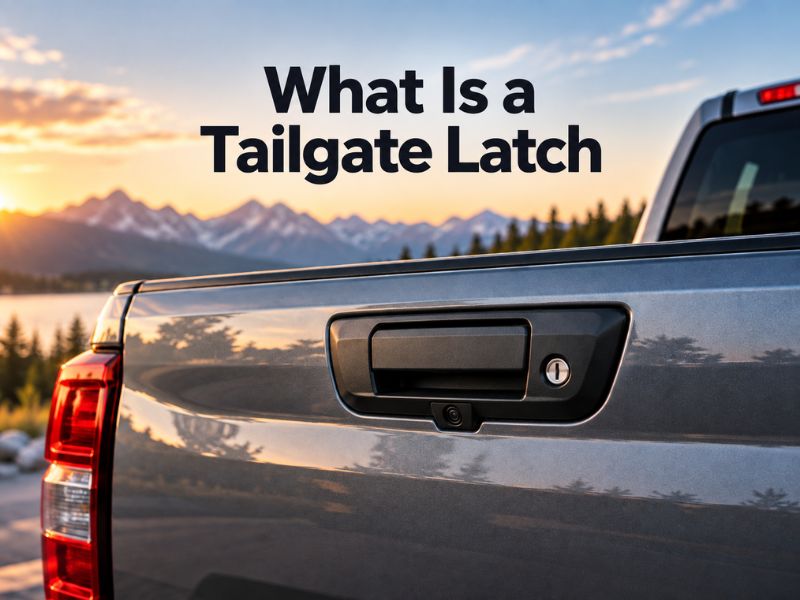 What Is a Tailgate Latch? How It Works, Problems, and Repairs
