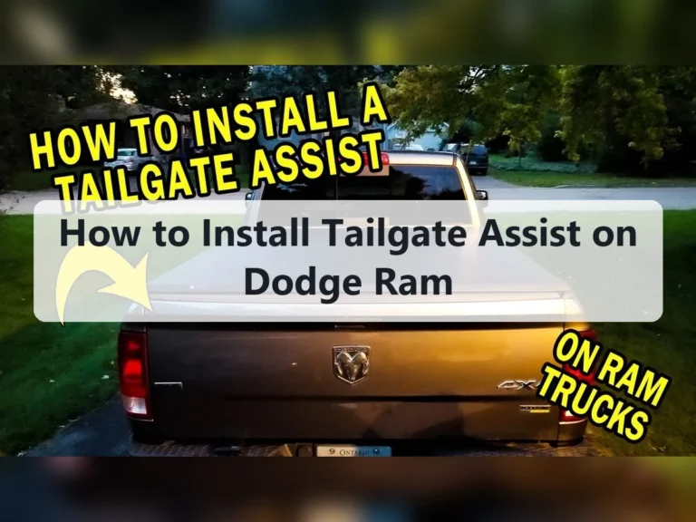 How to Install Tailgate Assist on Dodge Ram