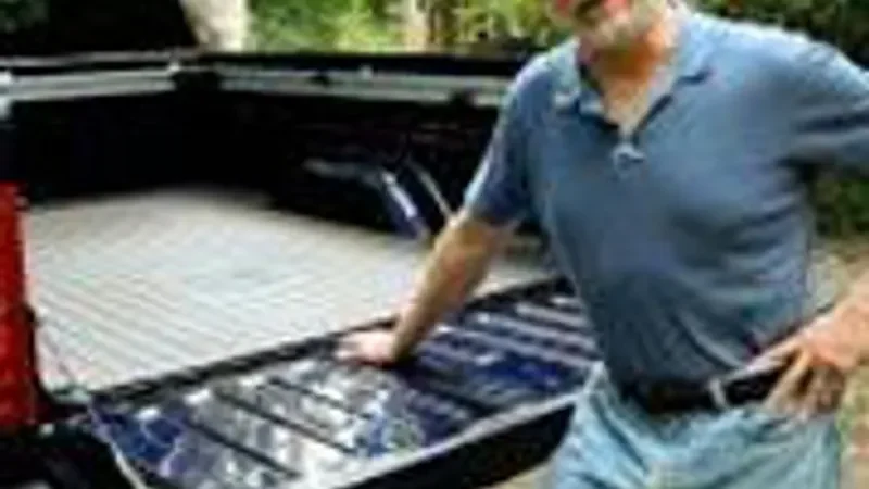 How to check the result after driving on gravel - how to keep gravel out of pickup tailgate hinges